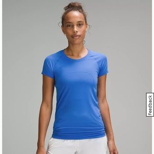 LuluLemon Athletica Run Swiftly short sleeve top